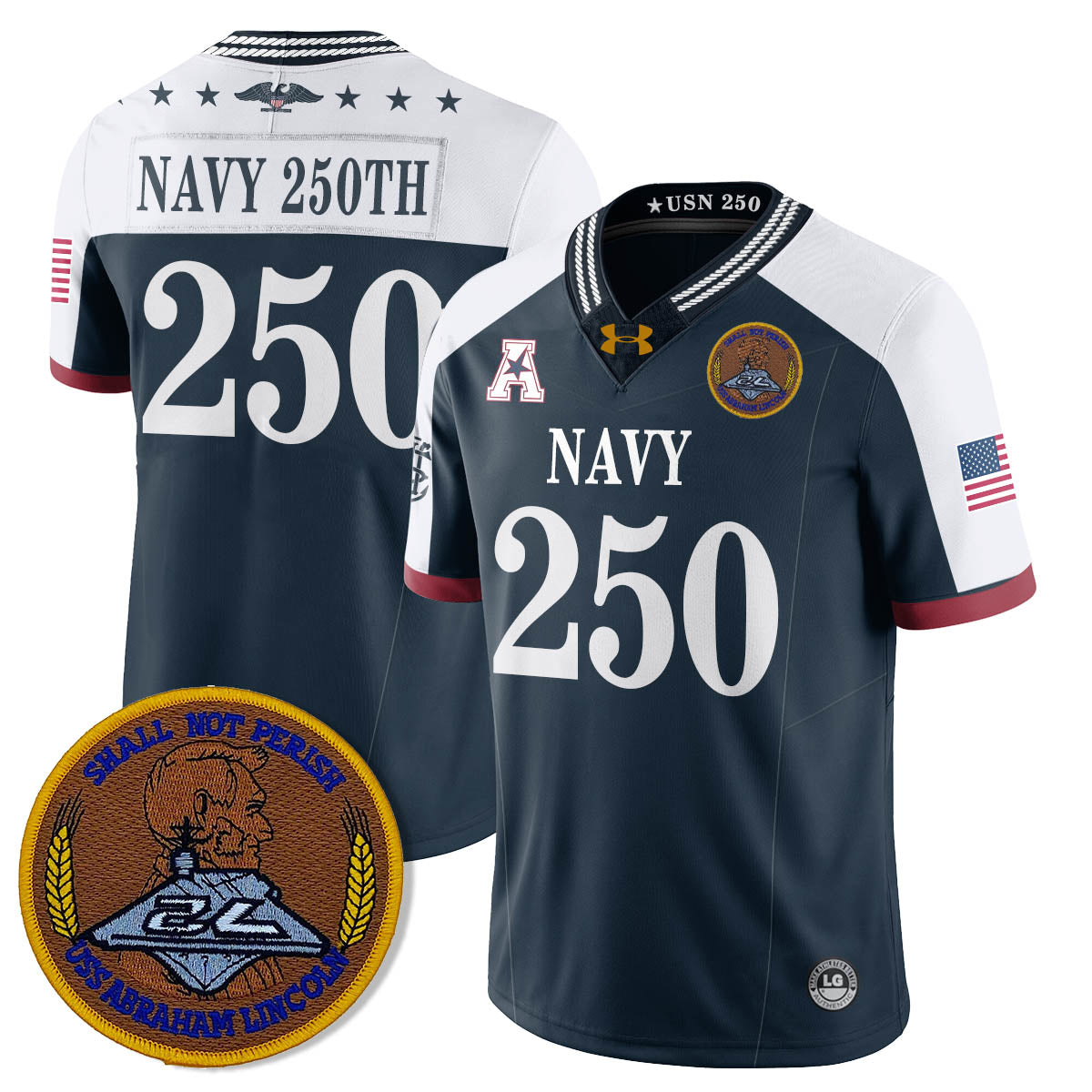 Alternate - Navy 250th - 250