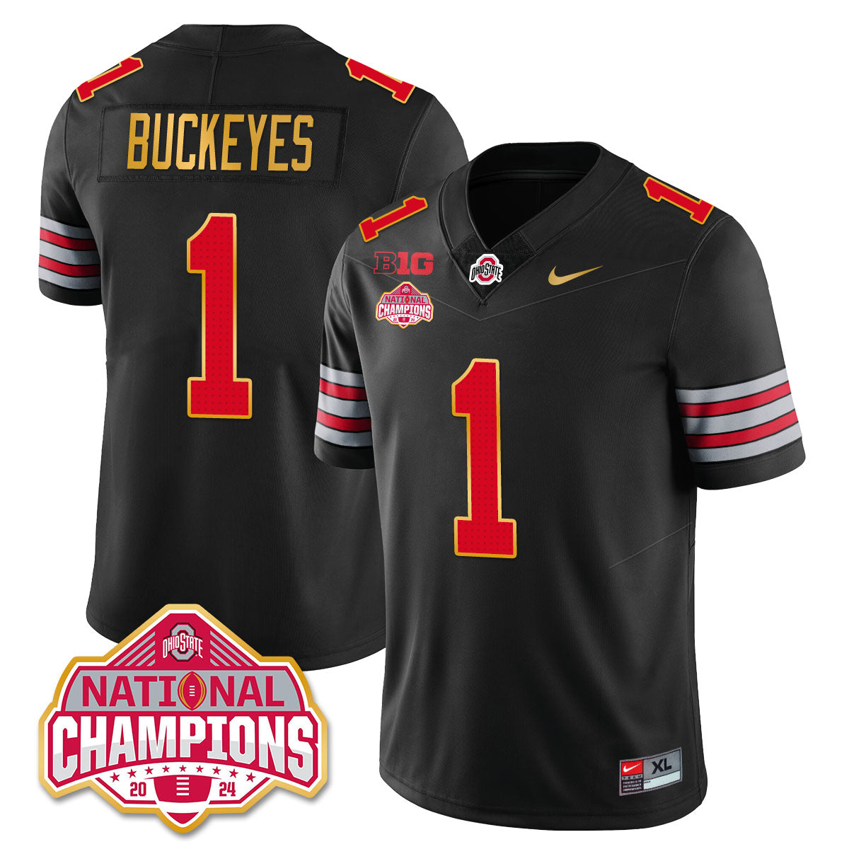 Black - #1 Buckeyes