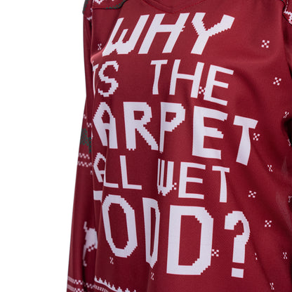 Margo & Todd Christmas Hockey Jersey