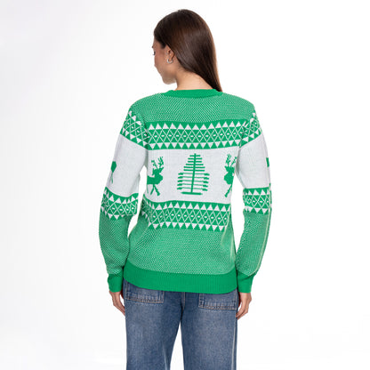 Womans Knitted Christmas Sweater