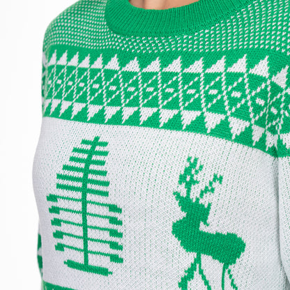 Womans Knitted Christmas Sweater