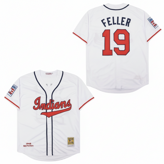 Retro Feller Baseball Jersey