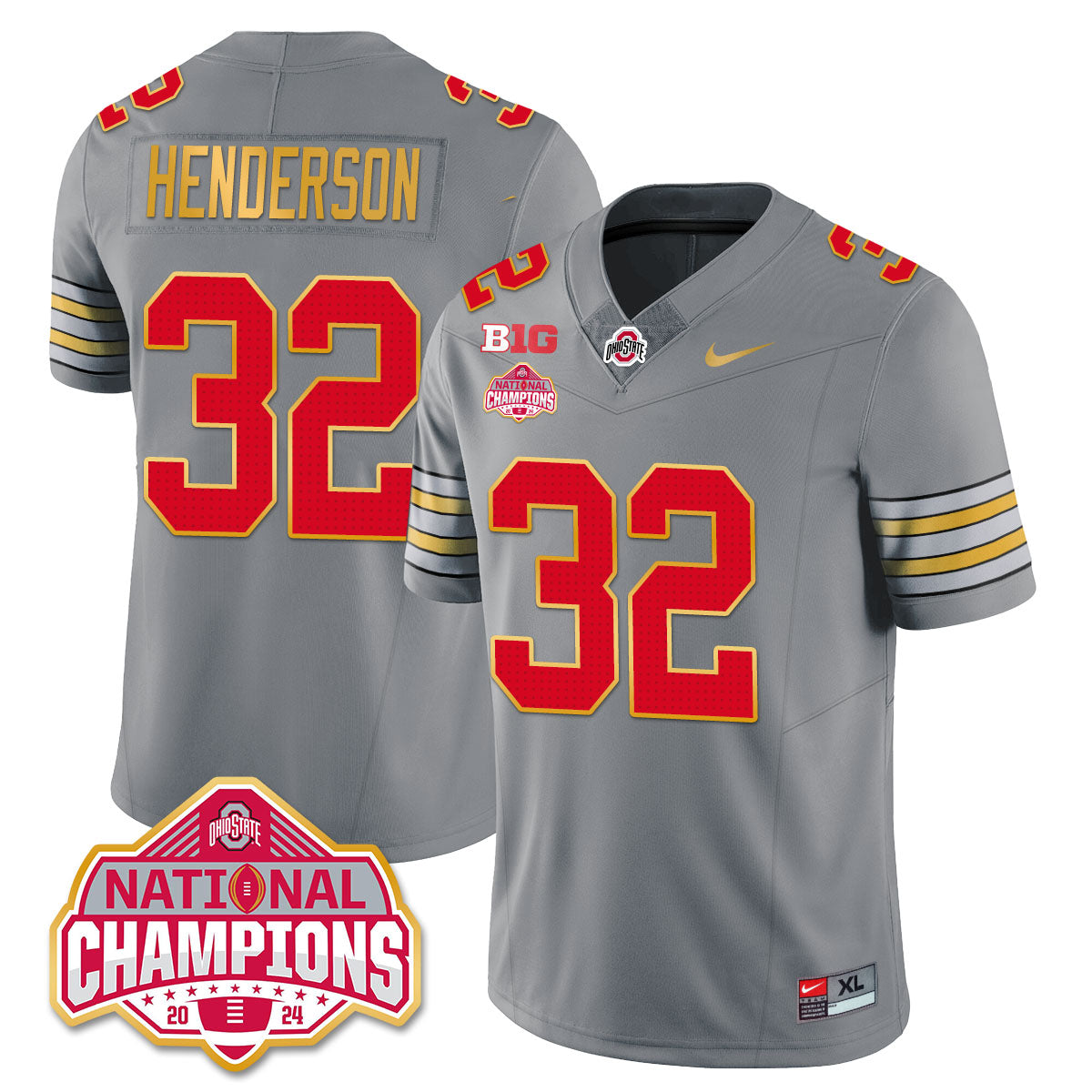 Gray - Treveyon Henderson - 32
