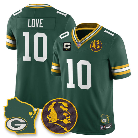 Green - Jordan Love - 10