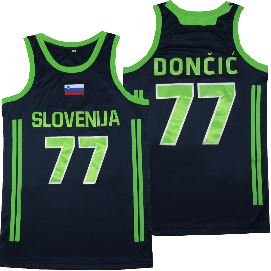 Slovenia 'Doncic' Basketball Jersey