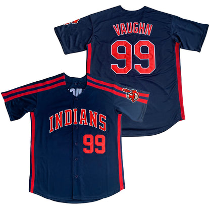 Ricky Vaughn Wild Thing Indians Baseball Jersey