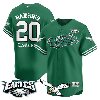 Brian Dawkins - 20 - Kelly Green
