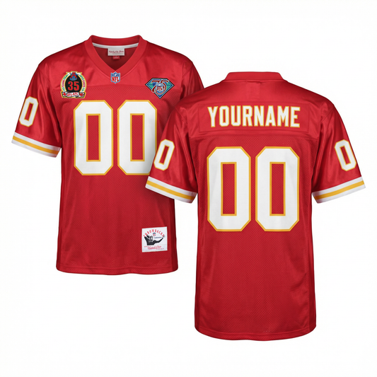 Chiefs Custom Football Jersey (Ships 2-4 weeks)