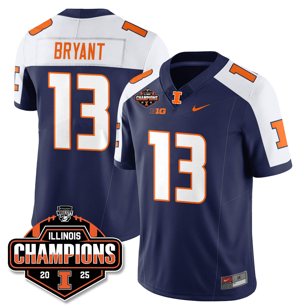 Navy Alternate - Pat Bryant - 13