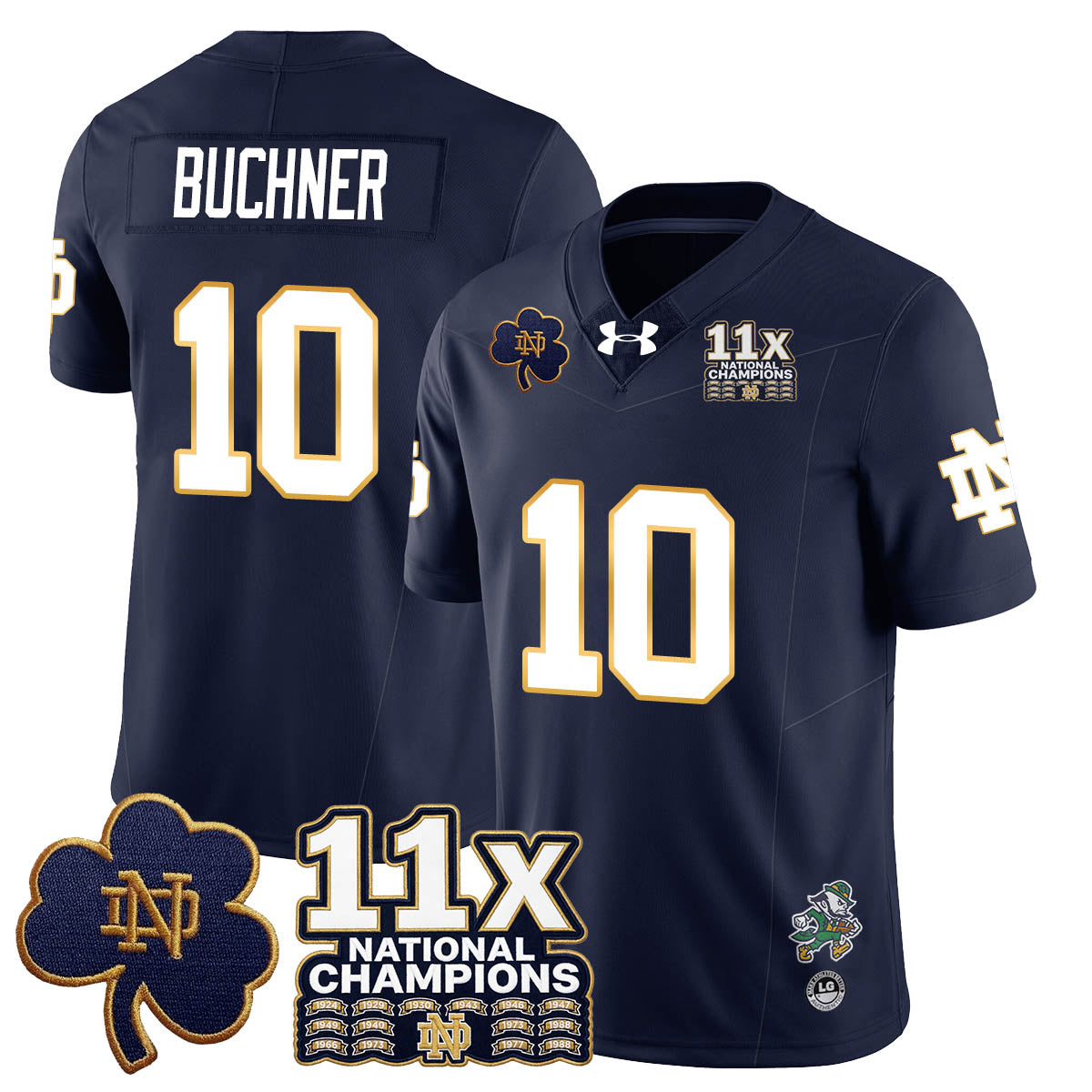 Navy - Tyler Buchner - 10