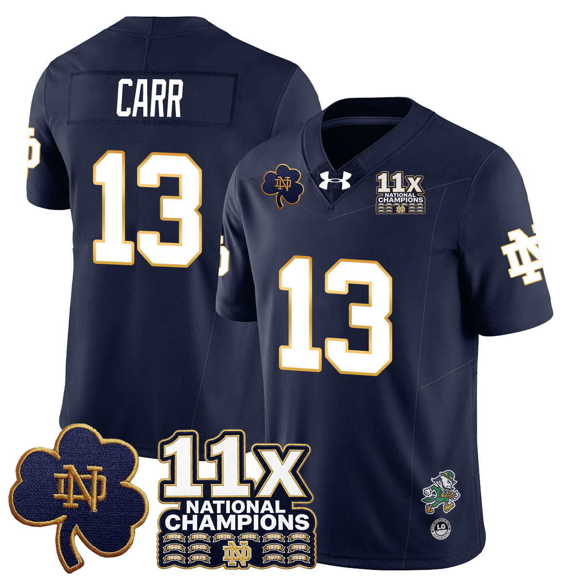 Navy - CJ Carr - 13