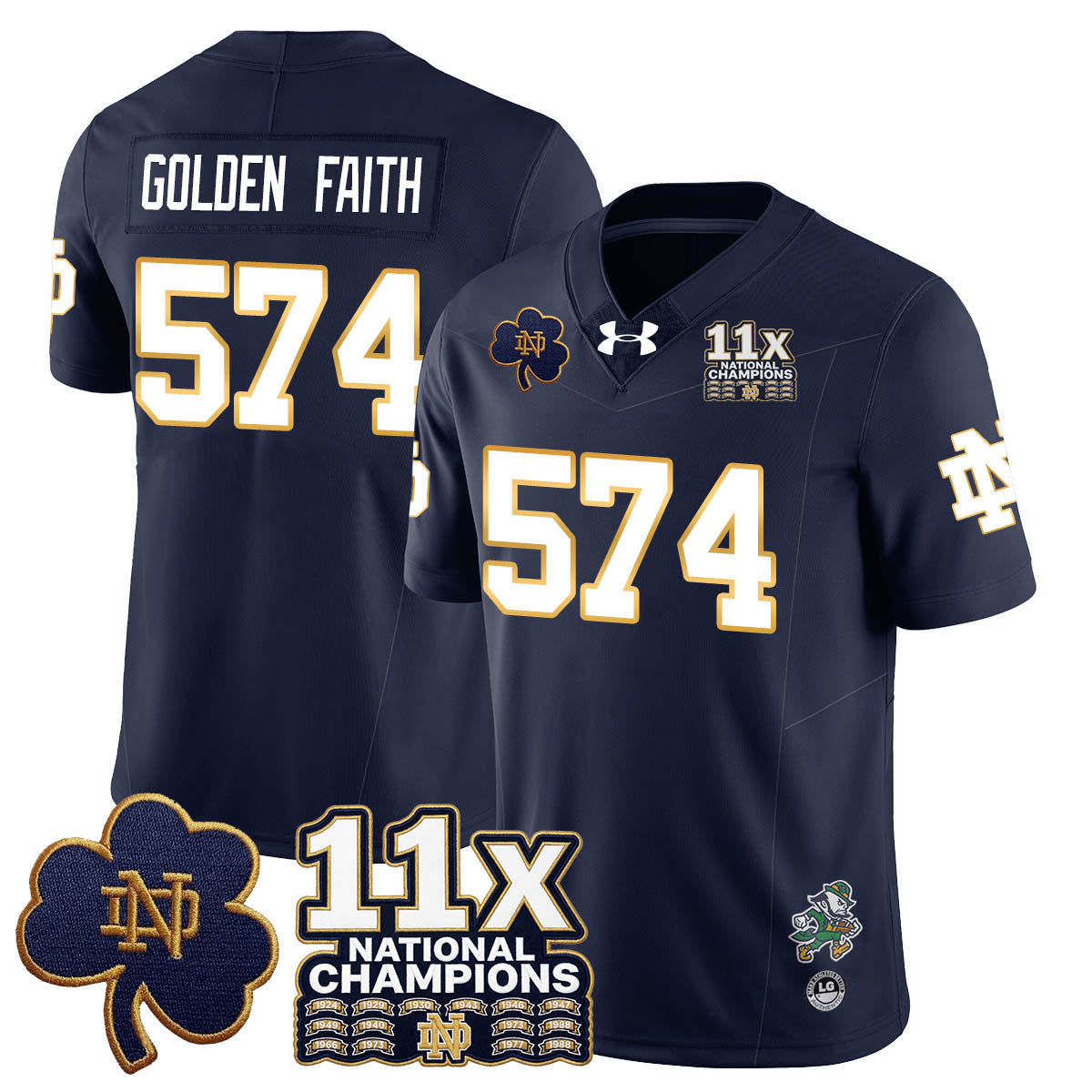 Navy - Golden Faith - 574