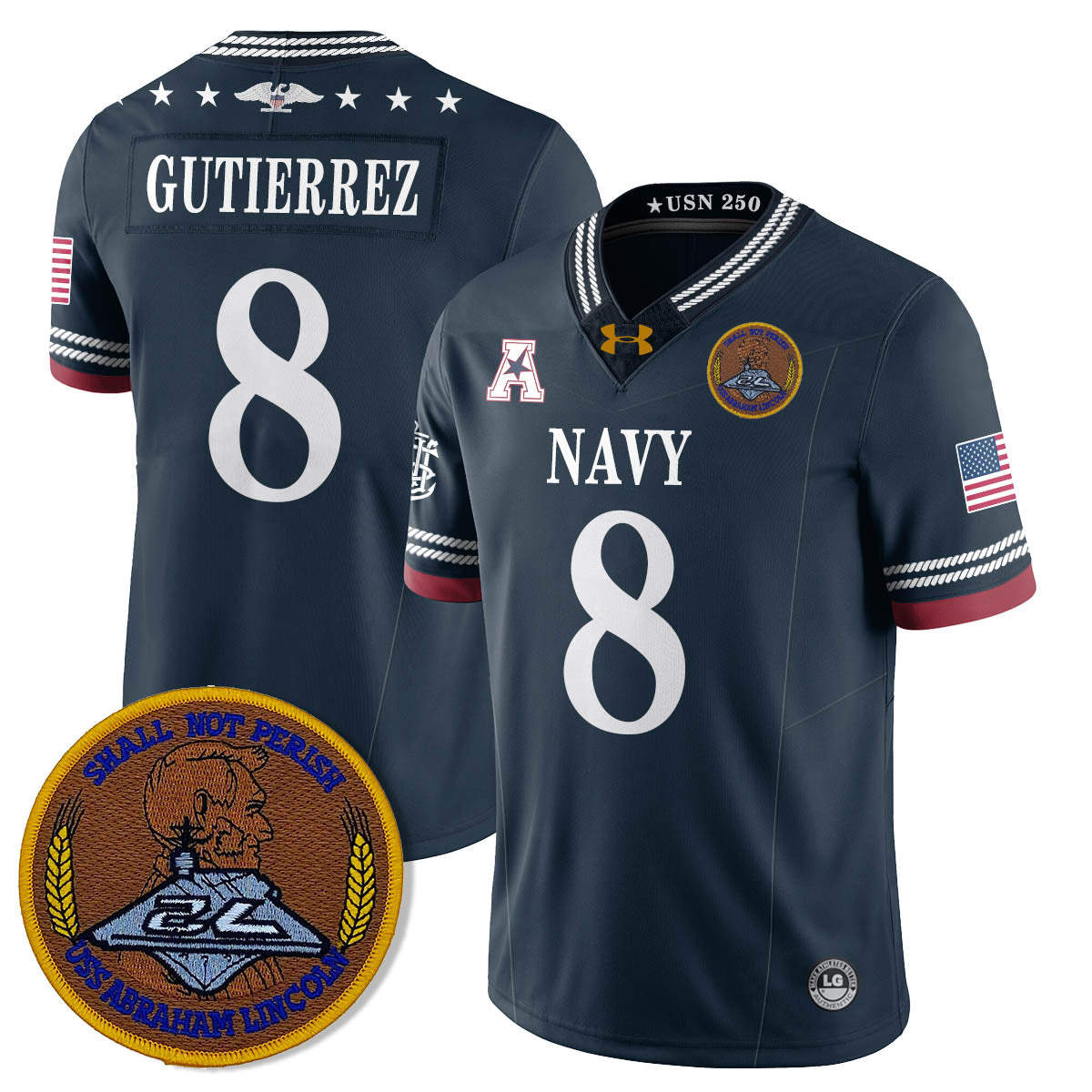 Navy - Jackson Gutierrez - 8