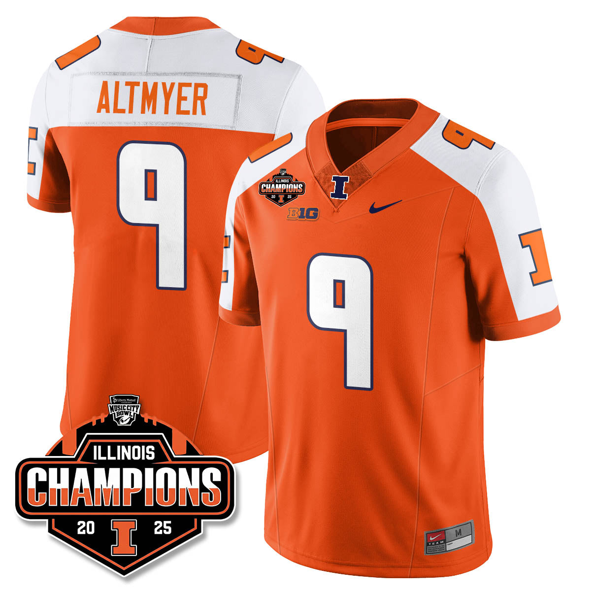 Orange Alternate - Luke Altmyer - 9