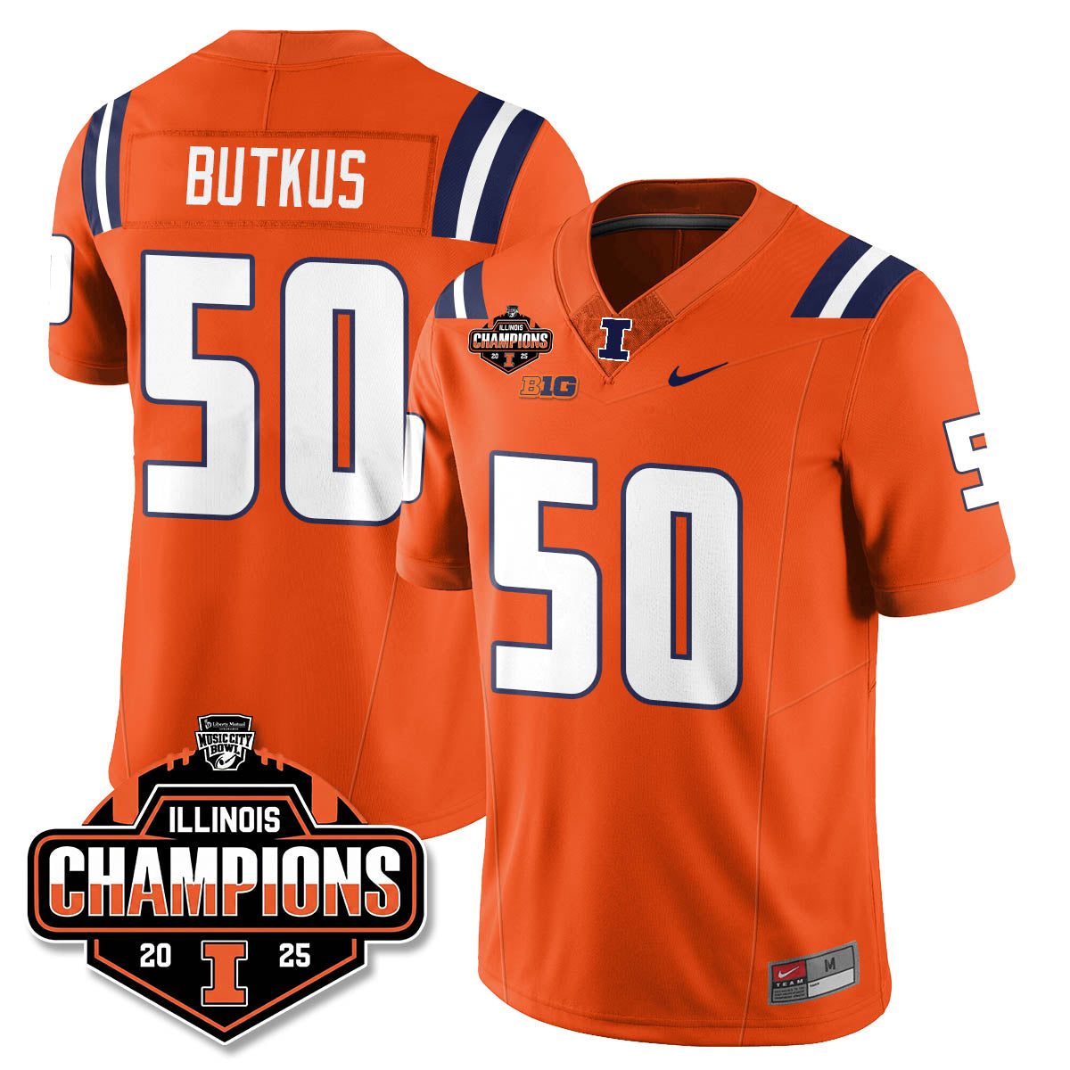 Orange - Dick Butkus - 50