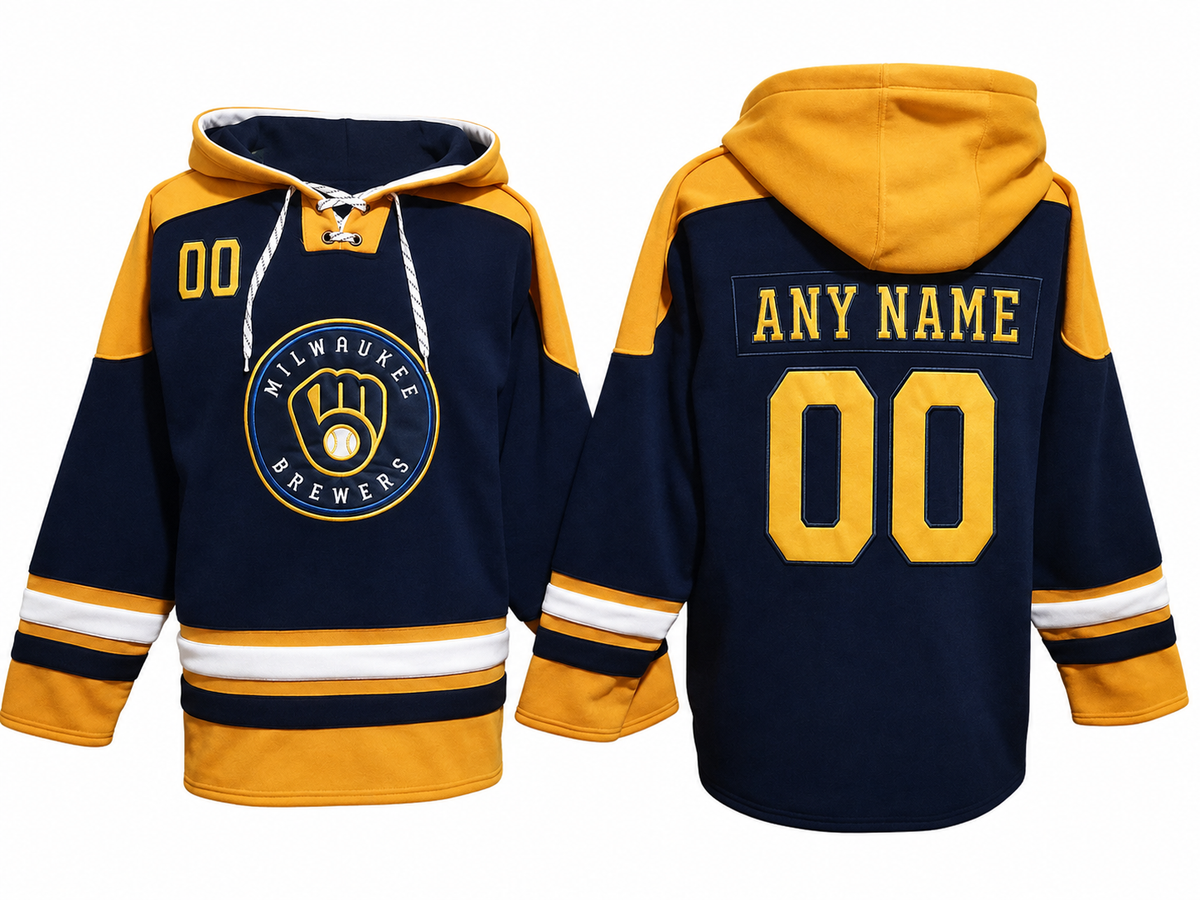 Navy / Gold Hoodie Custom