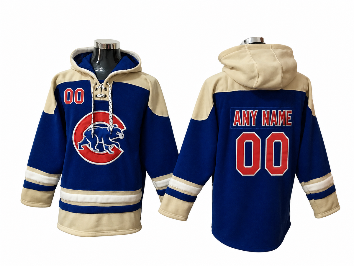 Navy / Cream Hoodie Custom