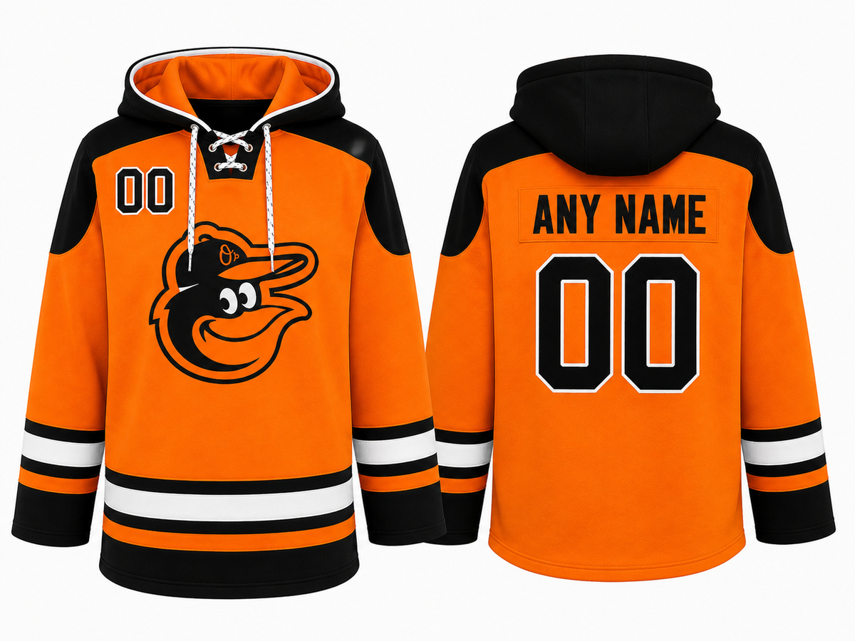 Orange / Black Hoodie Custom