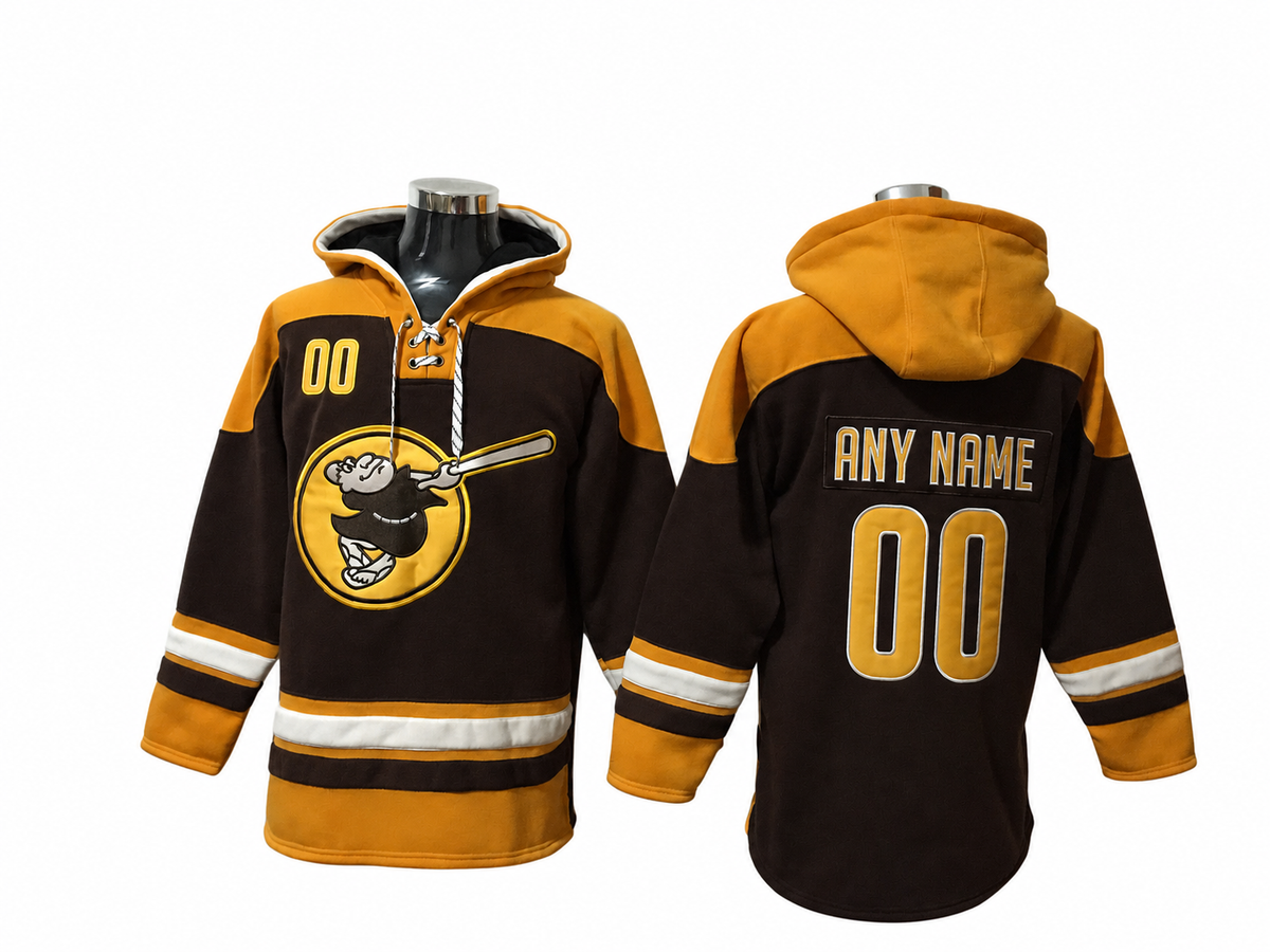 Brown / Gold Hoodie Custom