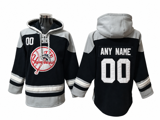 Black / Grey Hoodie Custom