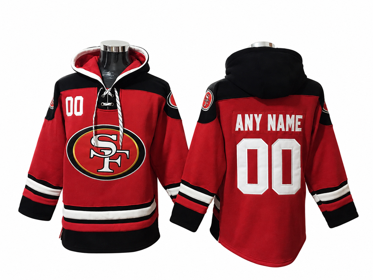Red/Black/White Hoodie Custom