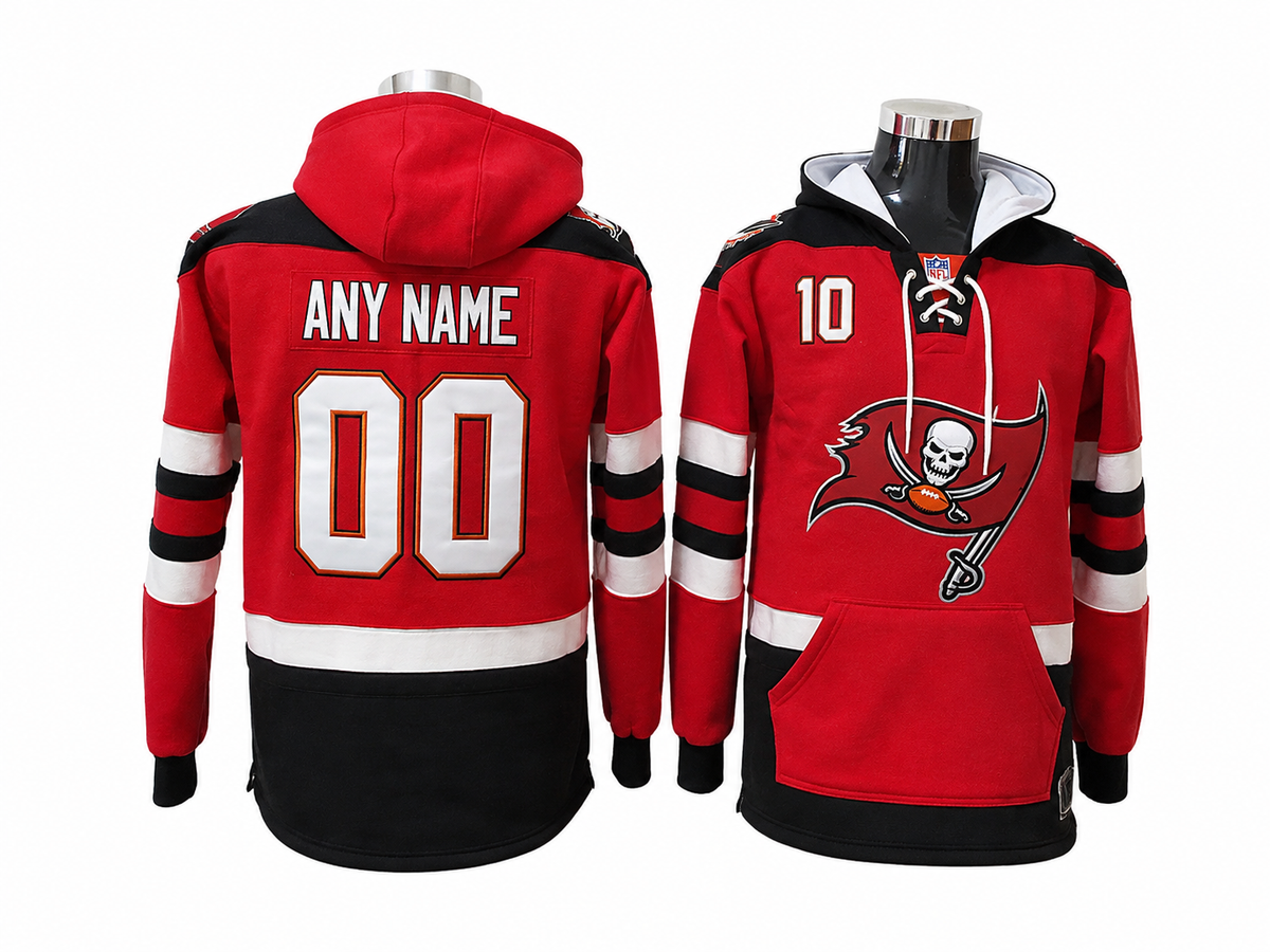 Red/Black/White Hoodie Custom