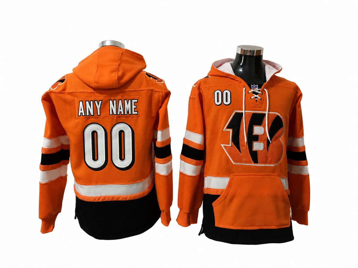 Orange/White Hoodie Custom