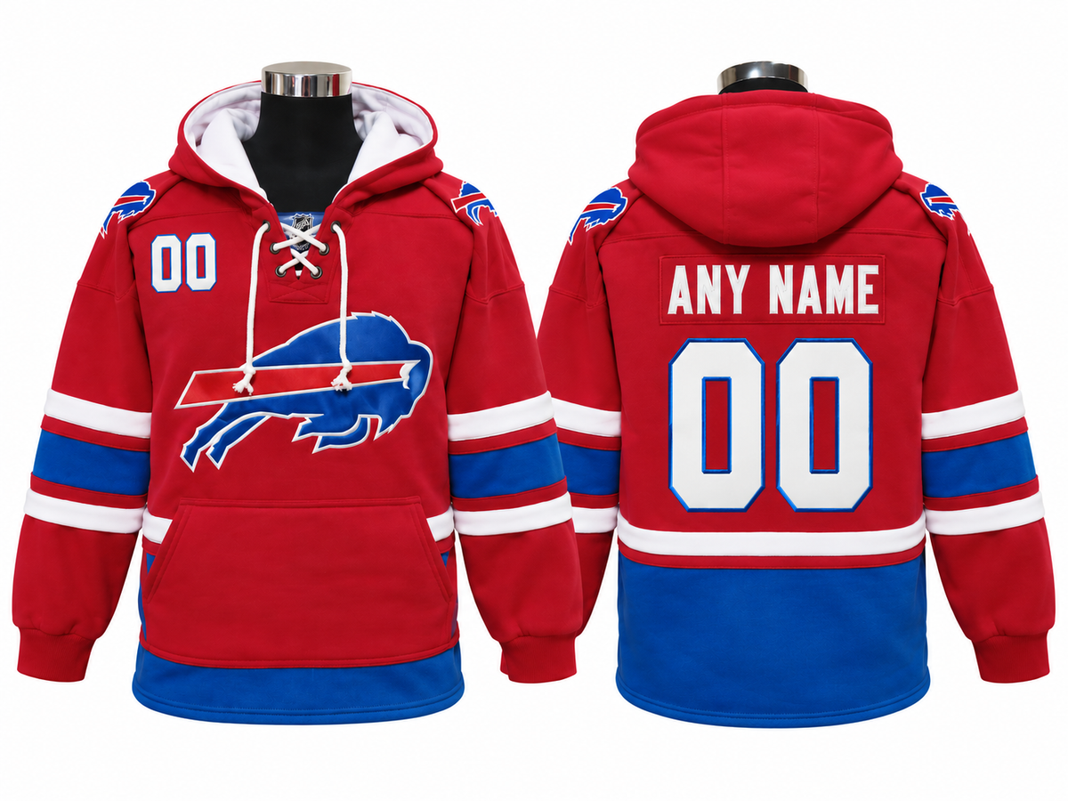 Royal Blue/Red/White Hoodie Custom
