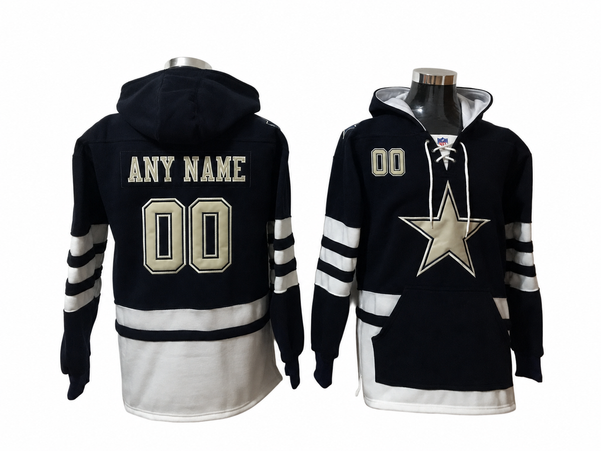 Black/White/Silver Hoodie Custom