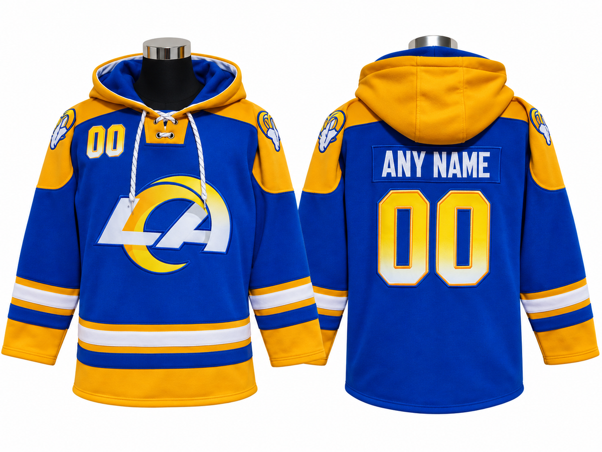Royal Blue/Gold Hoodie Custom