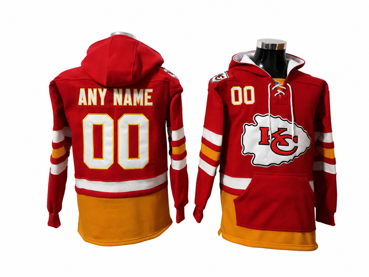 Gold/Red/White Hoodie Custom