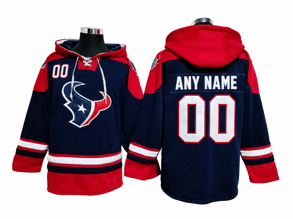 Royal Blue/Red/White Hoodie Custom