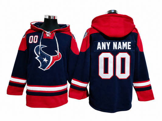 Royal Blue/Red/White Hoodie Custom