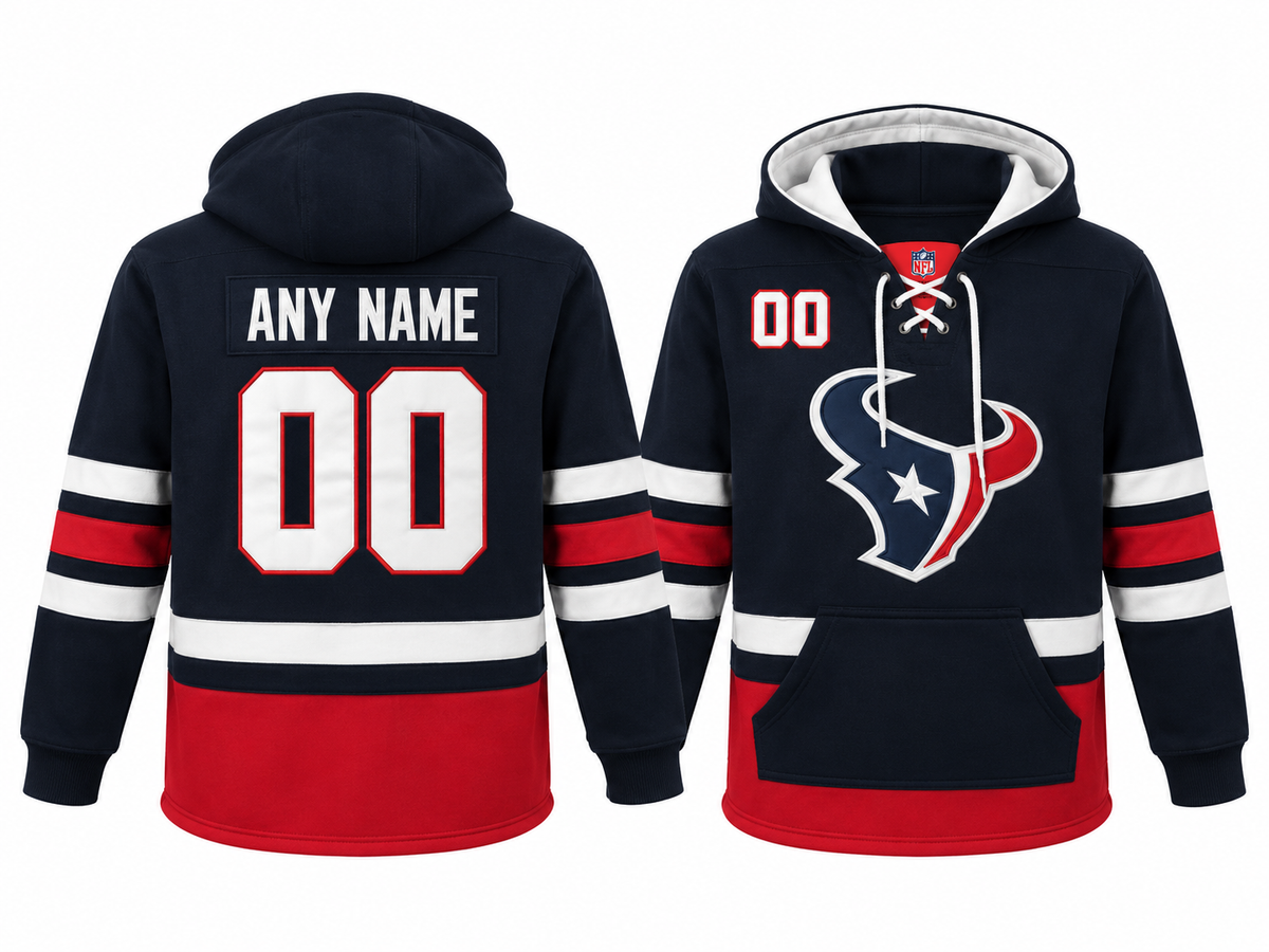 Navy/Red/White Hoodie Custom