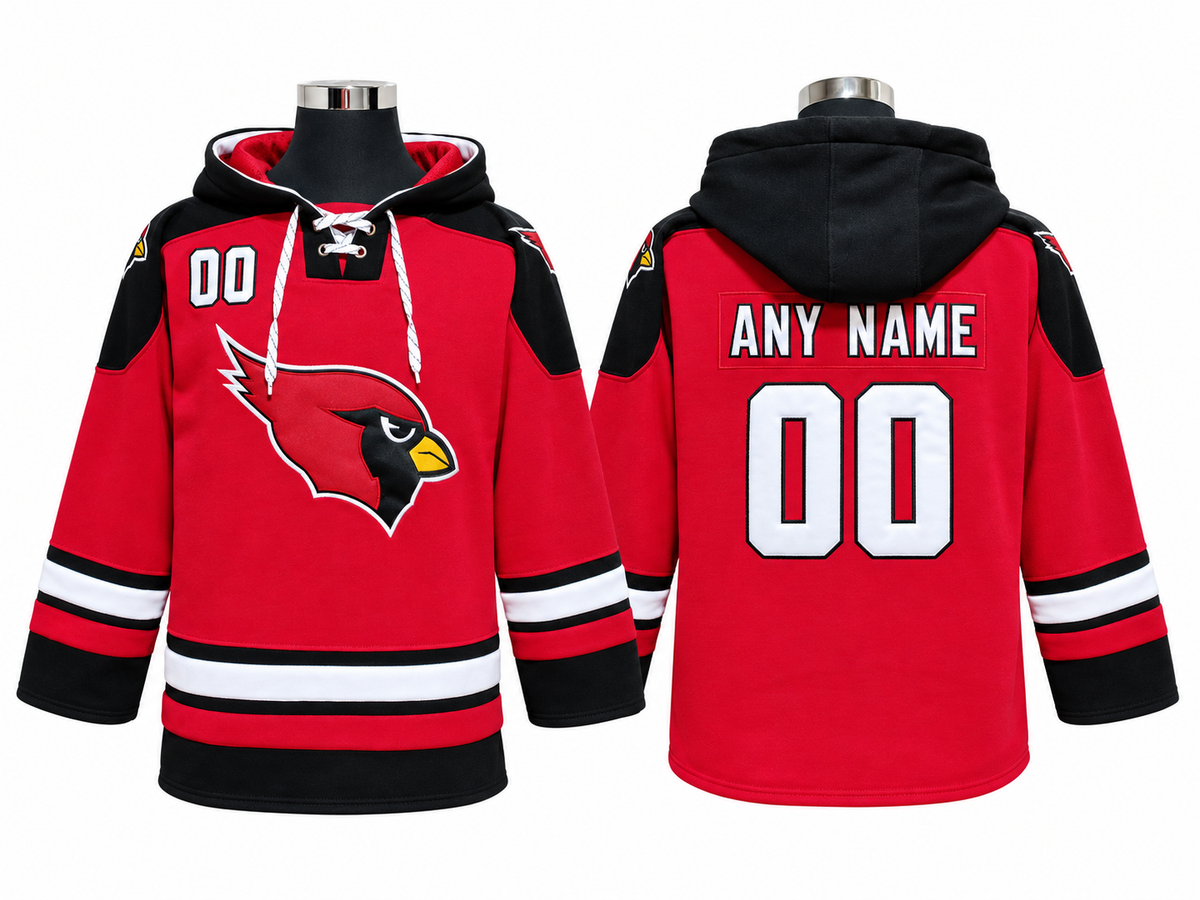 Red/Black/White Hoodie Custom