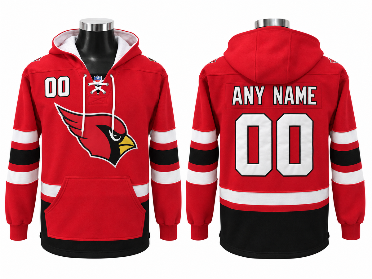 Red/Black/White Hoodie Custom