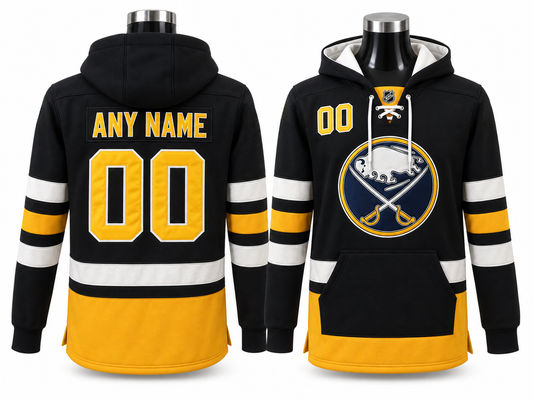 Navy/Gold Hoodie Custom