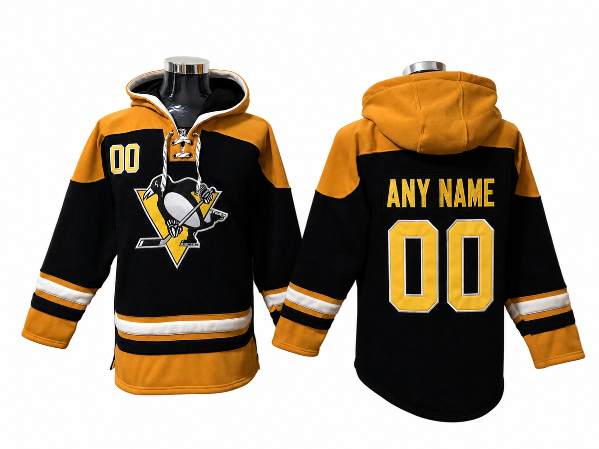 Black/Gold Hoodie Custom