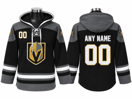 Black/Gold Hoodie Custom