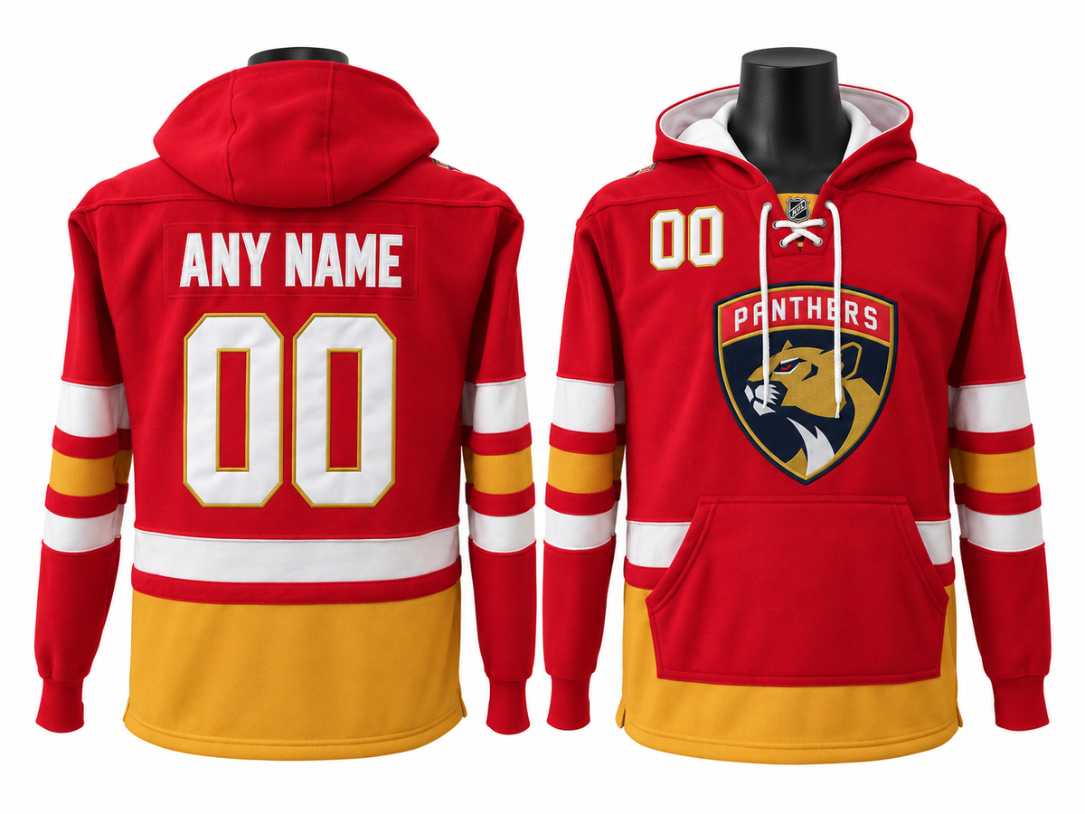 Red/Gold Hoodie Custom