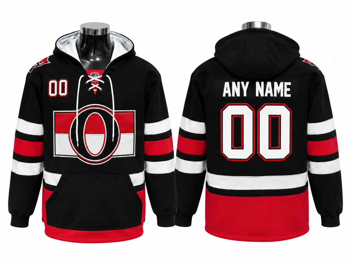 Black/Red Hoodie Custom