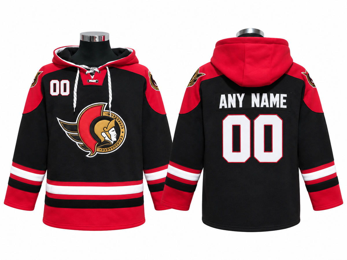Black/Red Hoodie Custom