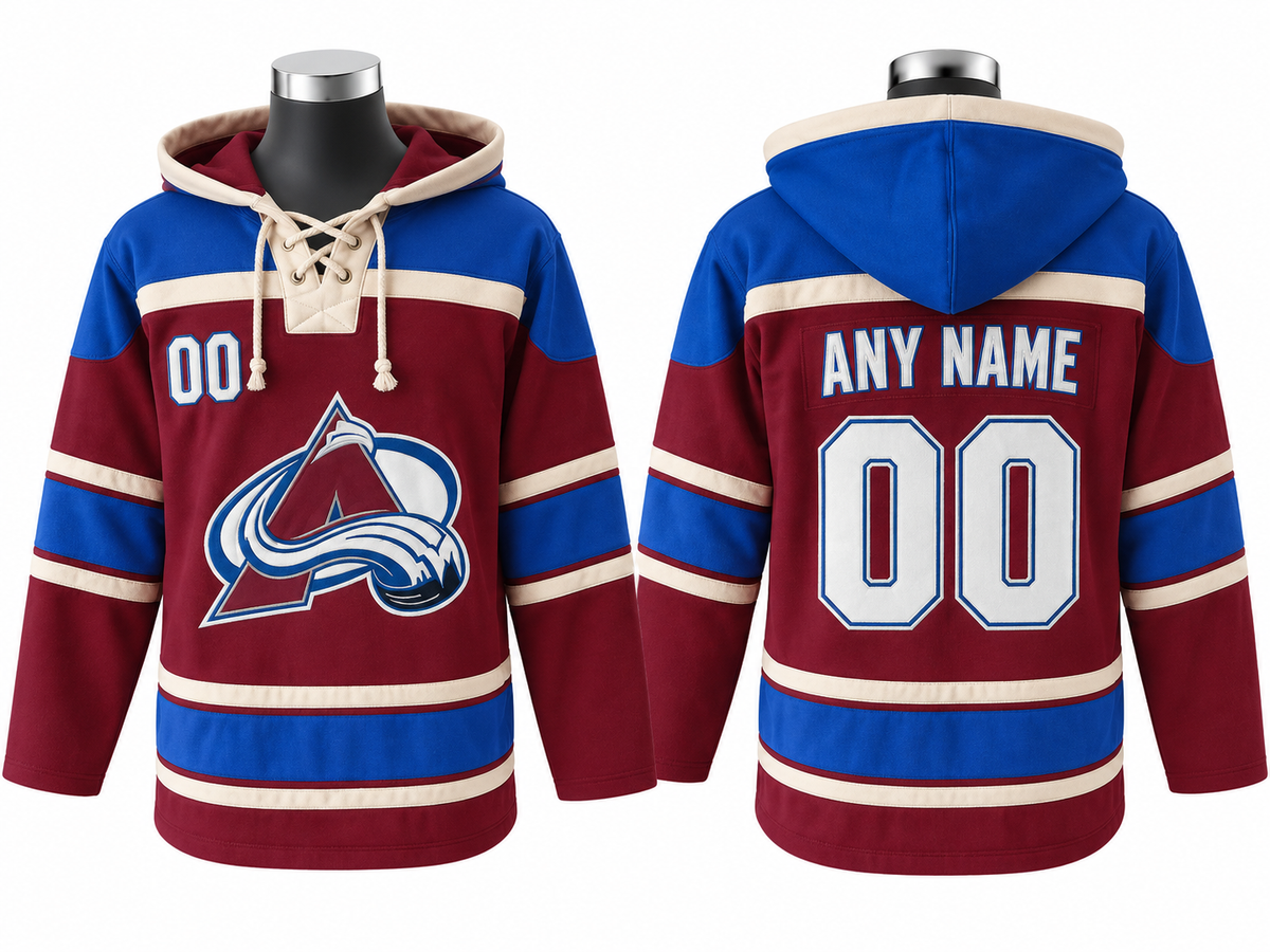 Red/Blue Hoodie Custom