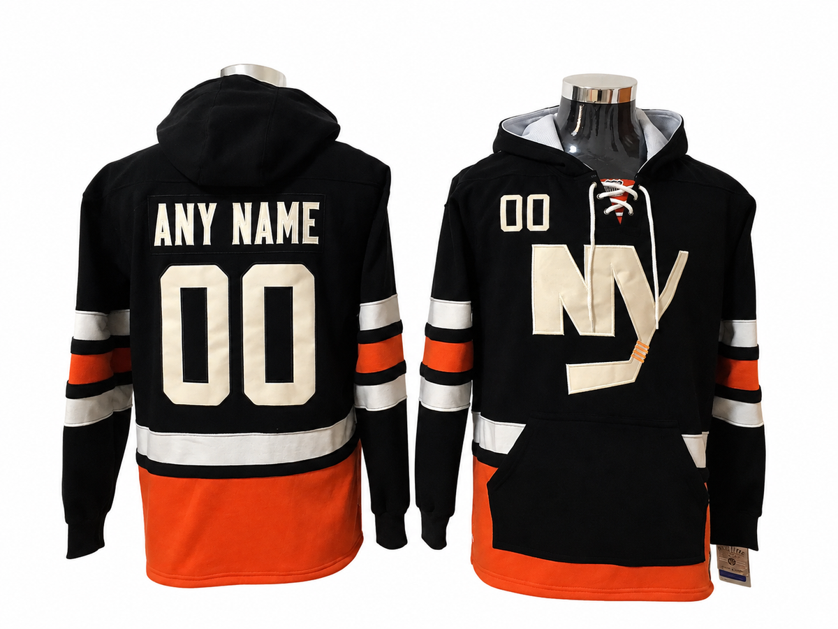 Black/Orange Hoodie Custom