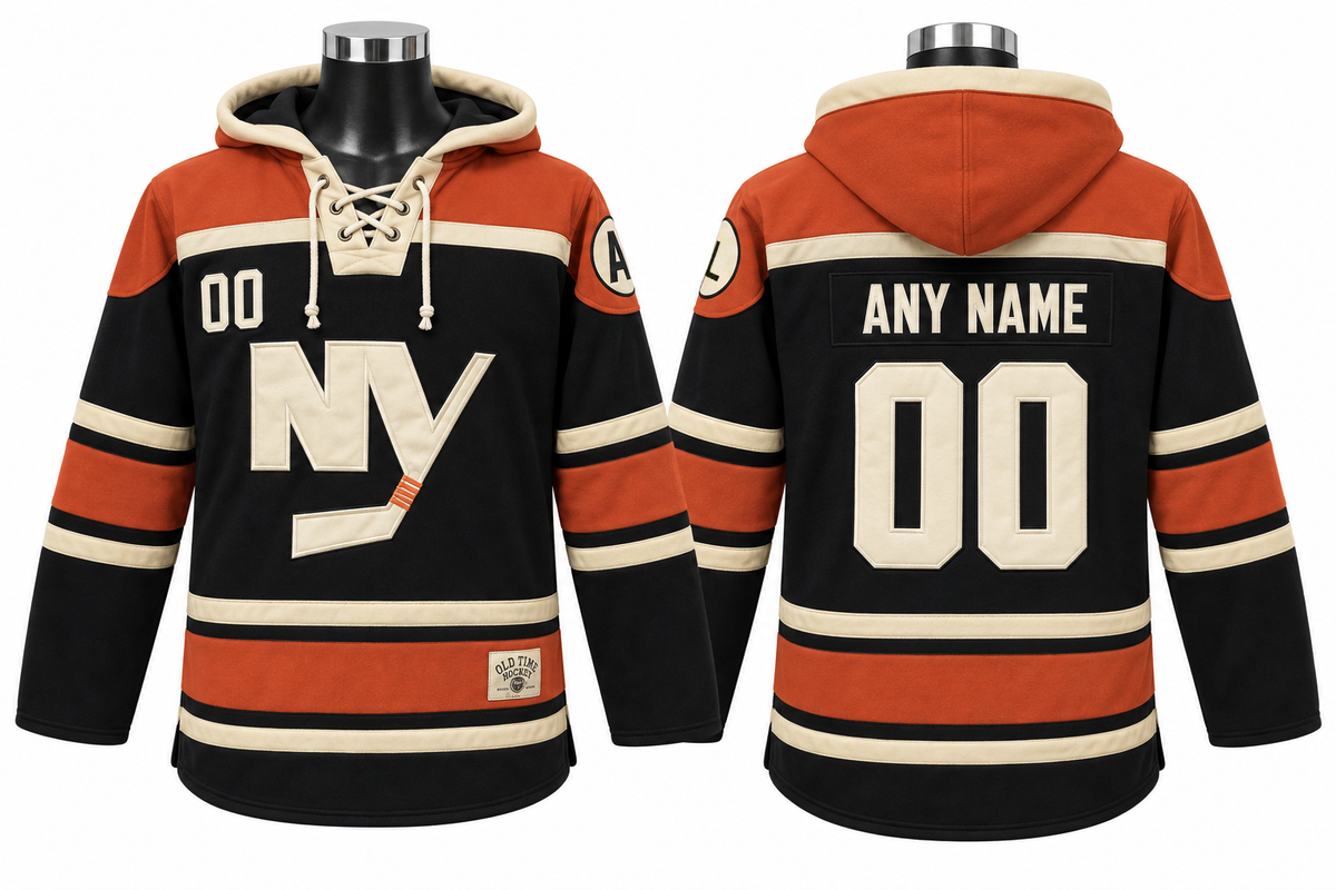 Black/Orange Hoodie Custom