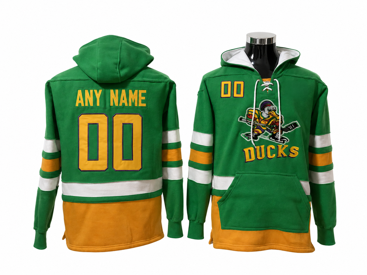 Green/Yellow Hoodie Custom