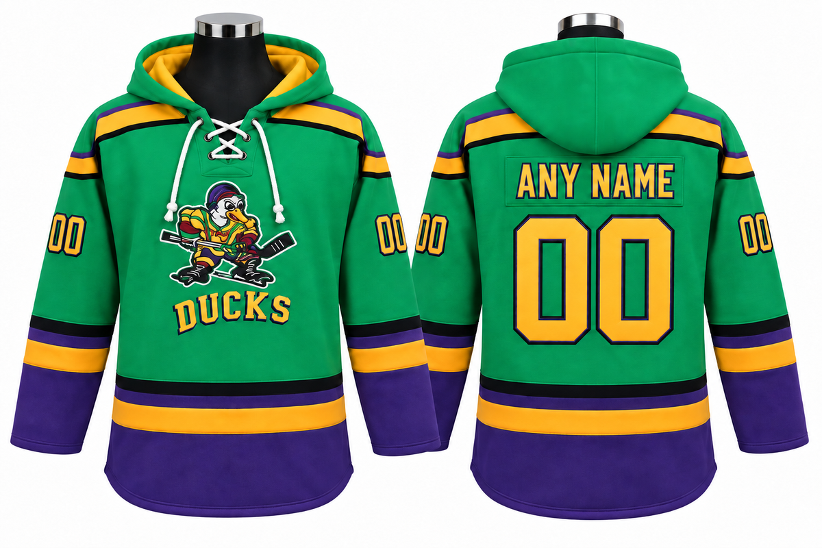 Bright/Green/Purple Hoodie Custom