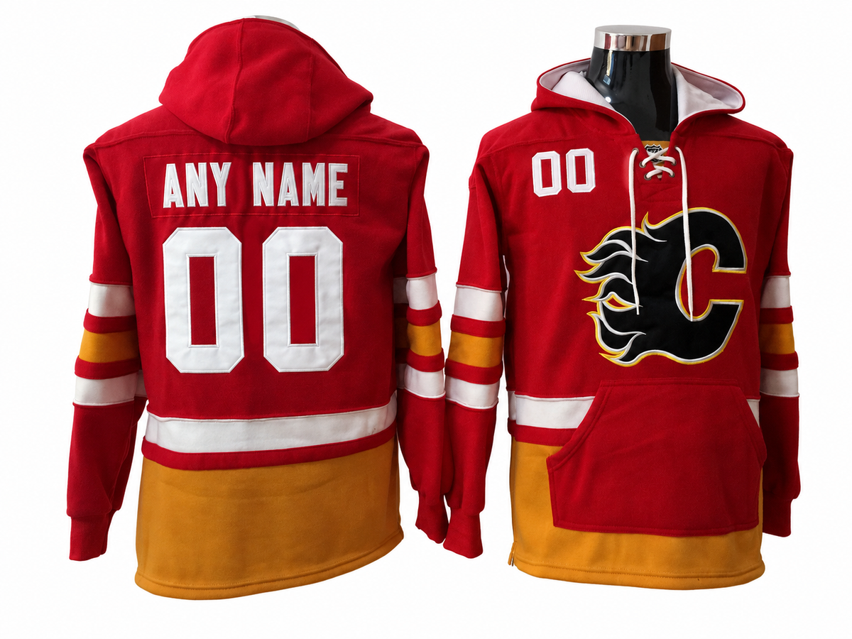 Red/Gold Hoodie Custom