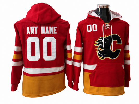Red/Gold Hoodie Custom