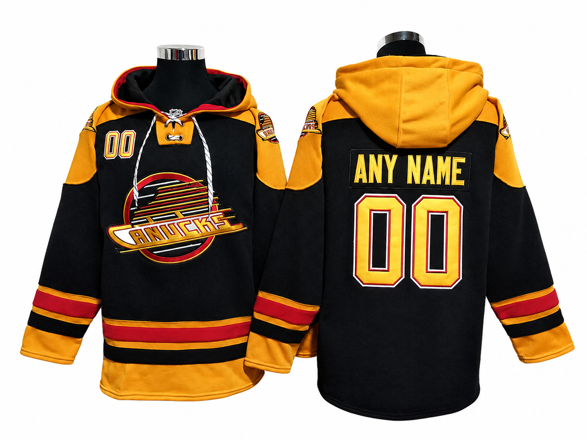 Black/Red/Gold Hoodie Custom